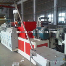 PVC wood-plastics profile extrusion production line